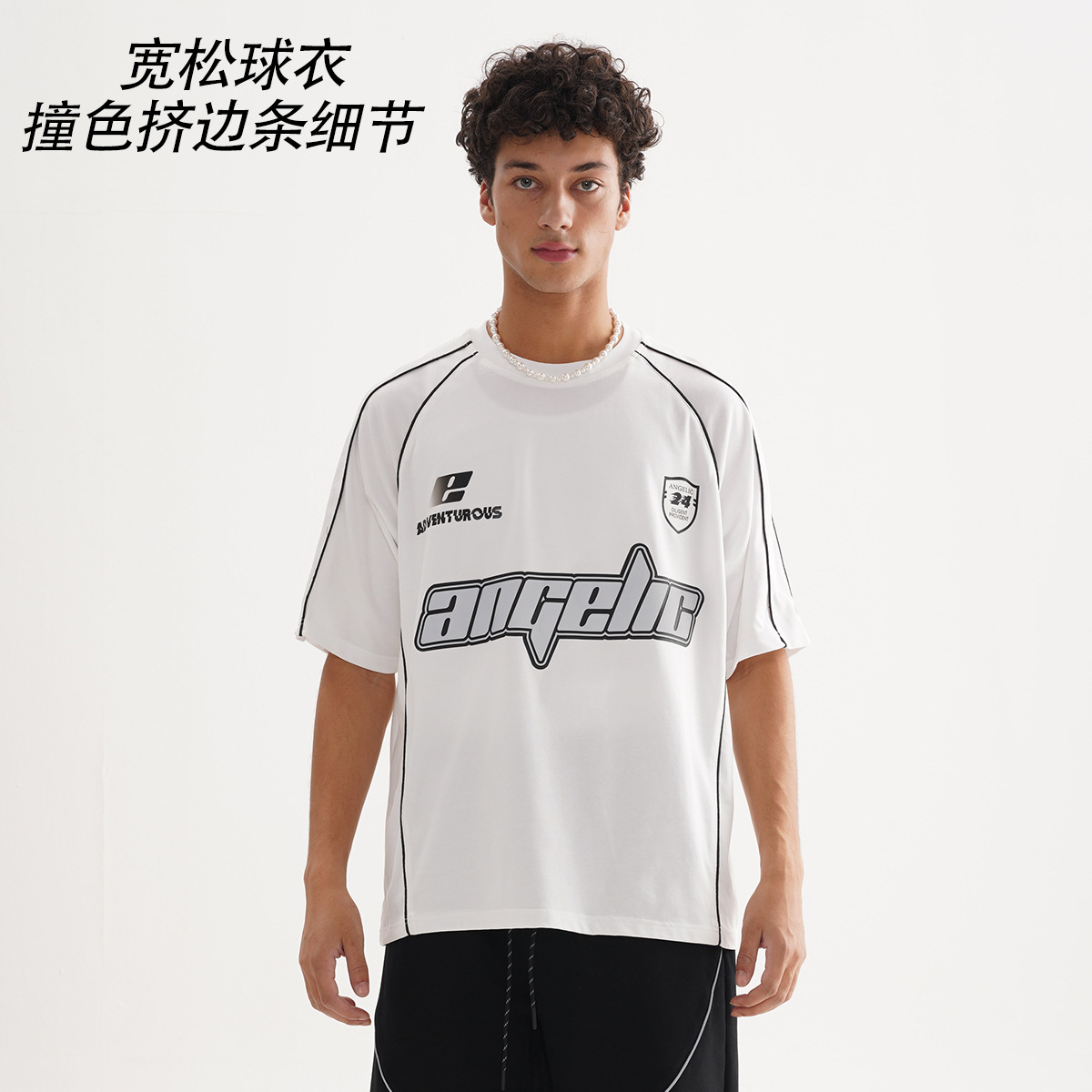ETAI Hombre| Hombres de verano deportivo casual hombro camiseta de manga corta camiseta de impresión de moda de juventud camiseta image 1