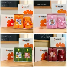 蛋糕毛巾;毛巾礼盒装;毛巾