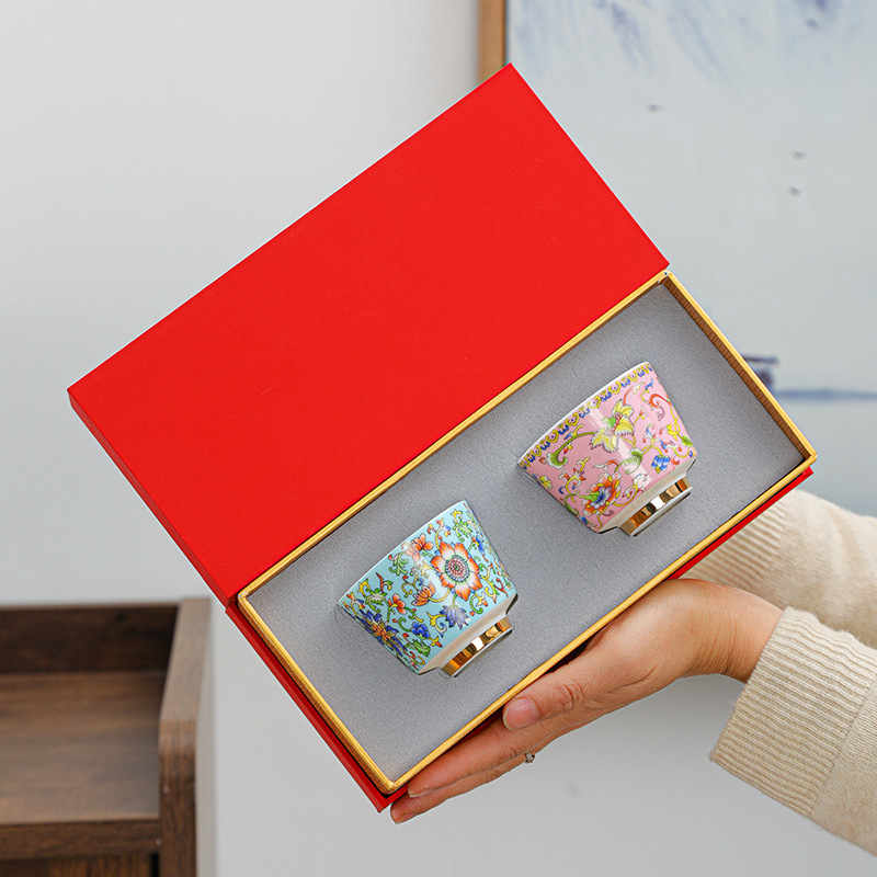 에나멜 커플 세트 (선물 상자 포장)