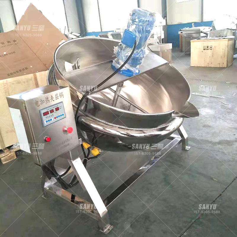 200升电加热熬煮果汁饮料化糖设备 自动控温 性价比高值得选择