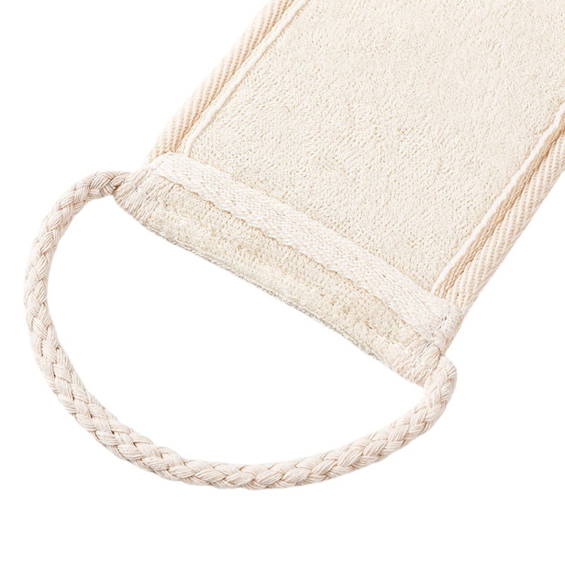 Esponja de esponja natural tira larga Toalla de vuelta viejo tendón seco Loofah Luo Toalla de baño de limpieza de baño de vuelta Toalla de baño transfronteriza