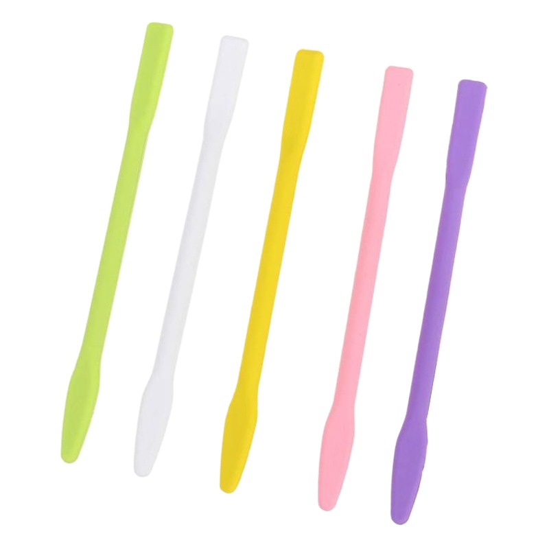 Máscara de silicona palo varilla de agitación máscara palo máscara cepillo DIY casero color herramientas de belleza al por mayor para las mujeres