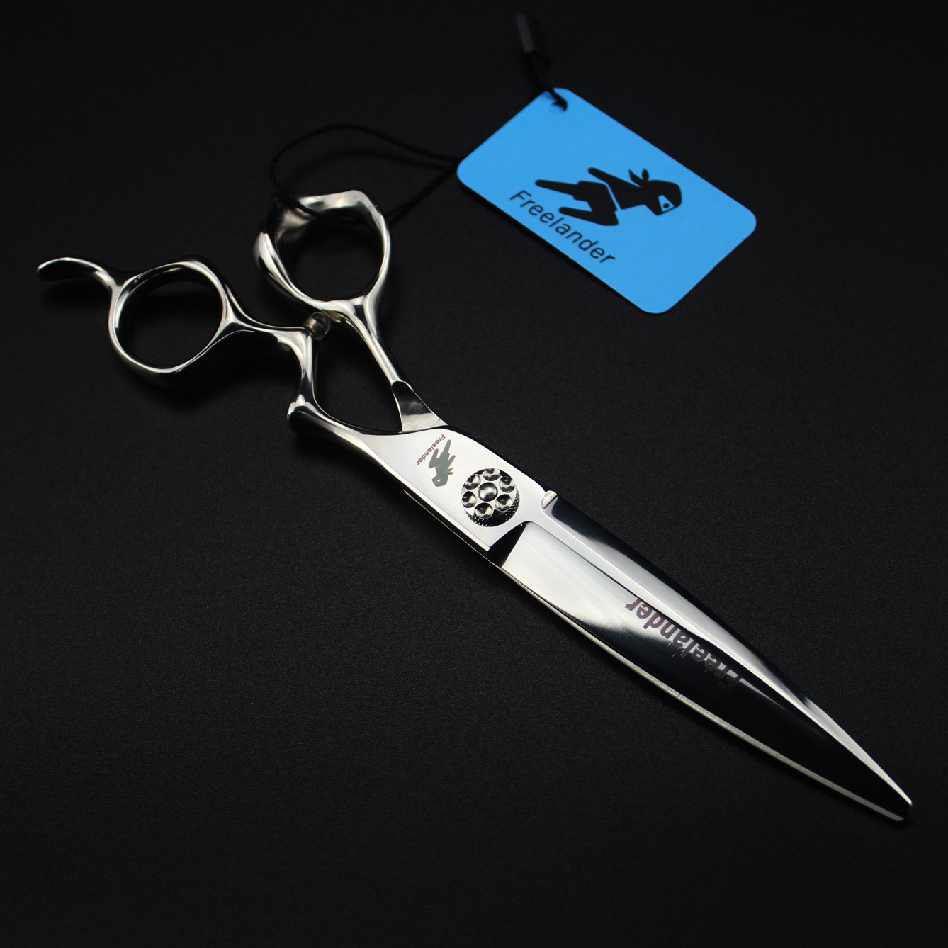 Forbici professionali curve da parrucchiere con custodia_voghion.com