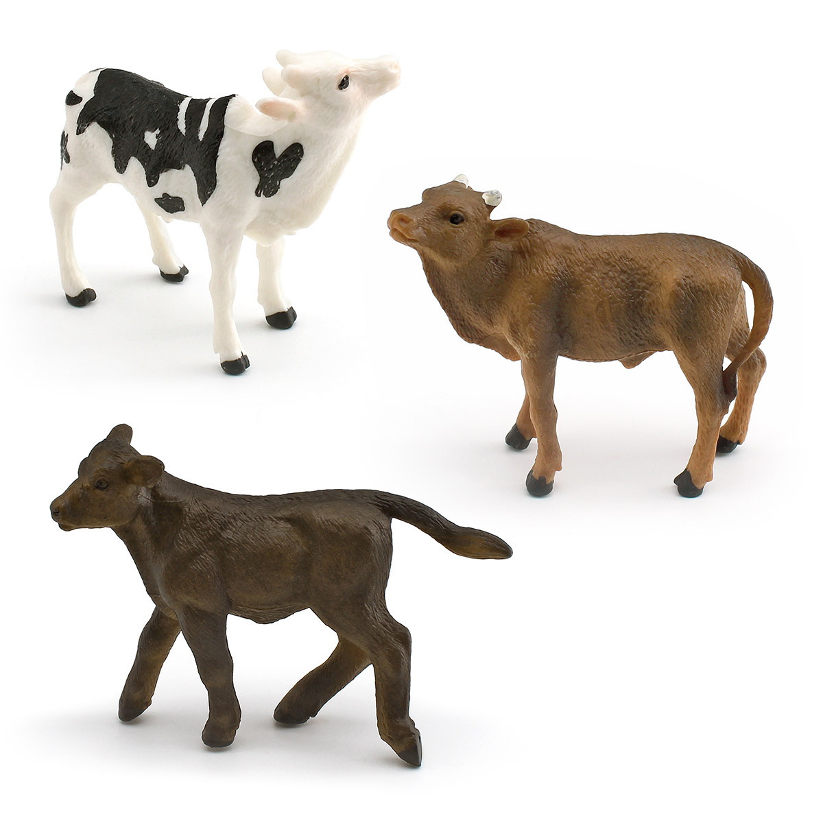 Simulación transfronteriza granja animal vaca modelo flavich Toro charolai ganado Rancho decoración juguete