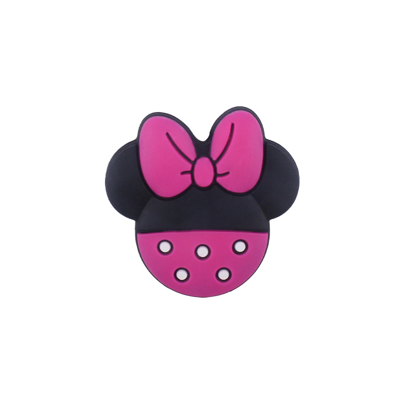 Suministros para bebés forma de dibujos animados pequeño mordedor DIY bebé molar pezón cadena teether pulsera juguete Accesorios