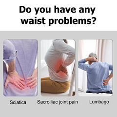 Houkea 下背部矯正帶 緩解腰部不適背部酸痛透氣身體保健支撐帶