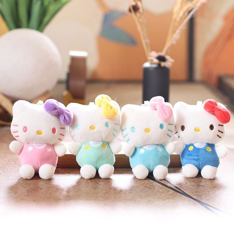 インターネット有名人かわいい kt 猫ペンダントぬいぐるみ人形子猫バッグペンダントキーホルダー布人形人形|undefined