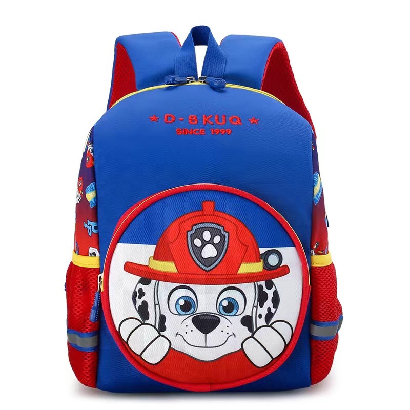 Mochila infantil bonita de dibujos animados de anime para guardería, mochila escolar ligera para bebés para reducir la carga, adecuada para clases grandes, medianas y pequeñas, exportación.