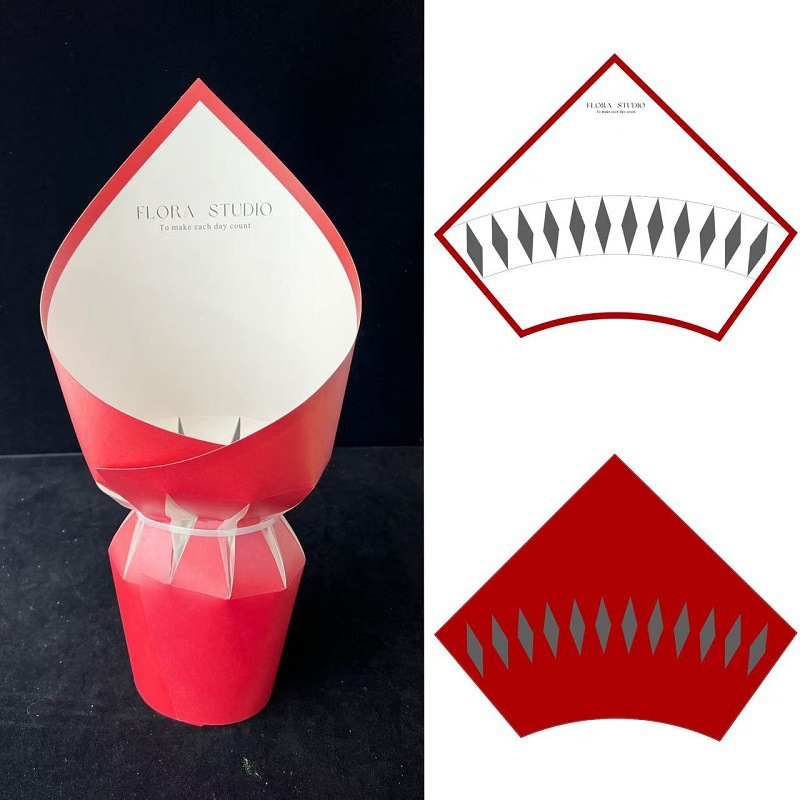 메이야 스타일링 시트 [레드] 5매/팩 (47*65CM)±5%