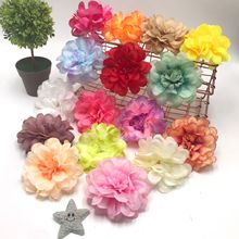 仿真绢布千层菊花花头 非洲菊 服装格格帽子花 婚庆道具