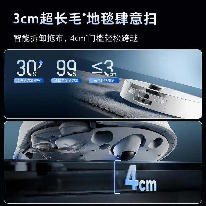 石头P20 Ultra Plus扫拖洗烘一体机自动集尘洗拖布擦地拖地洗地机|undefined