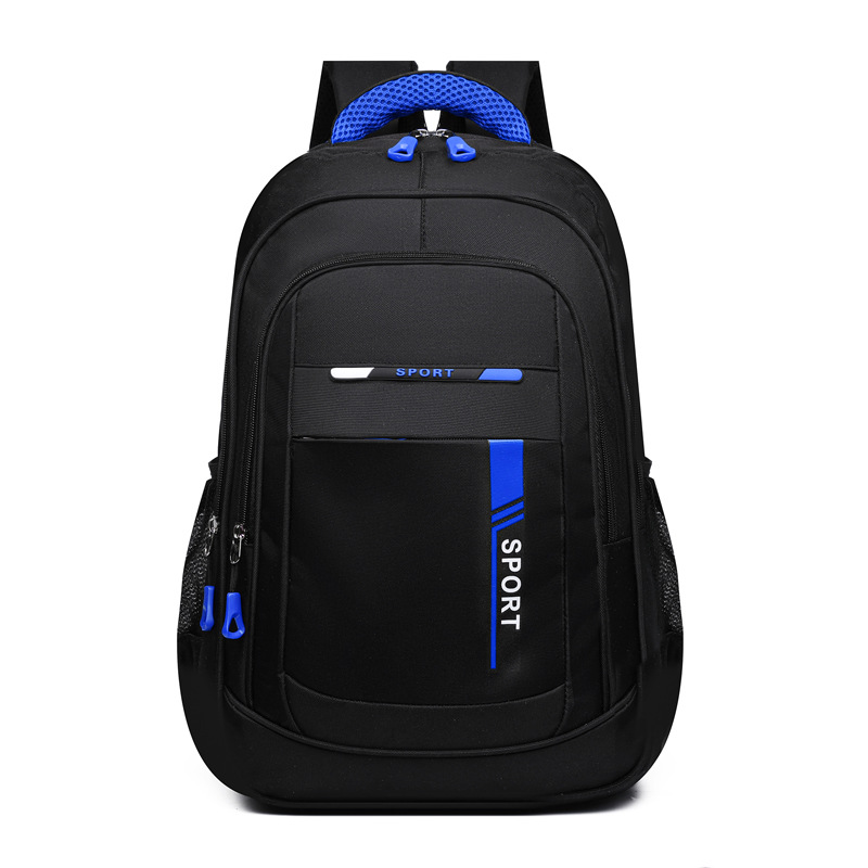 Nueva mochila simple casual de gran capacidad para hombres, mochila para computadora de viaje, mochila escolar para estudiantes universitarios de secundaria