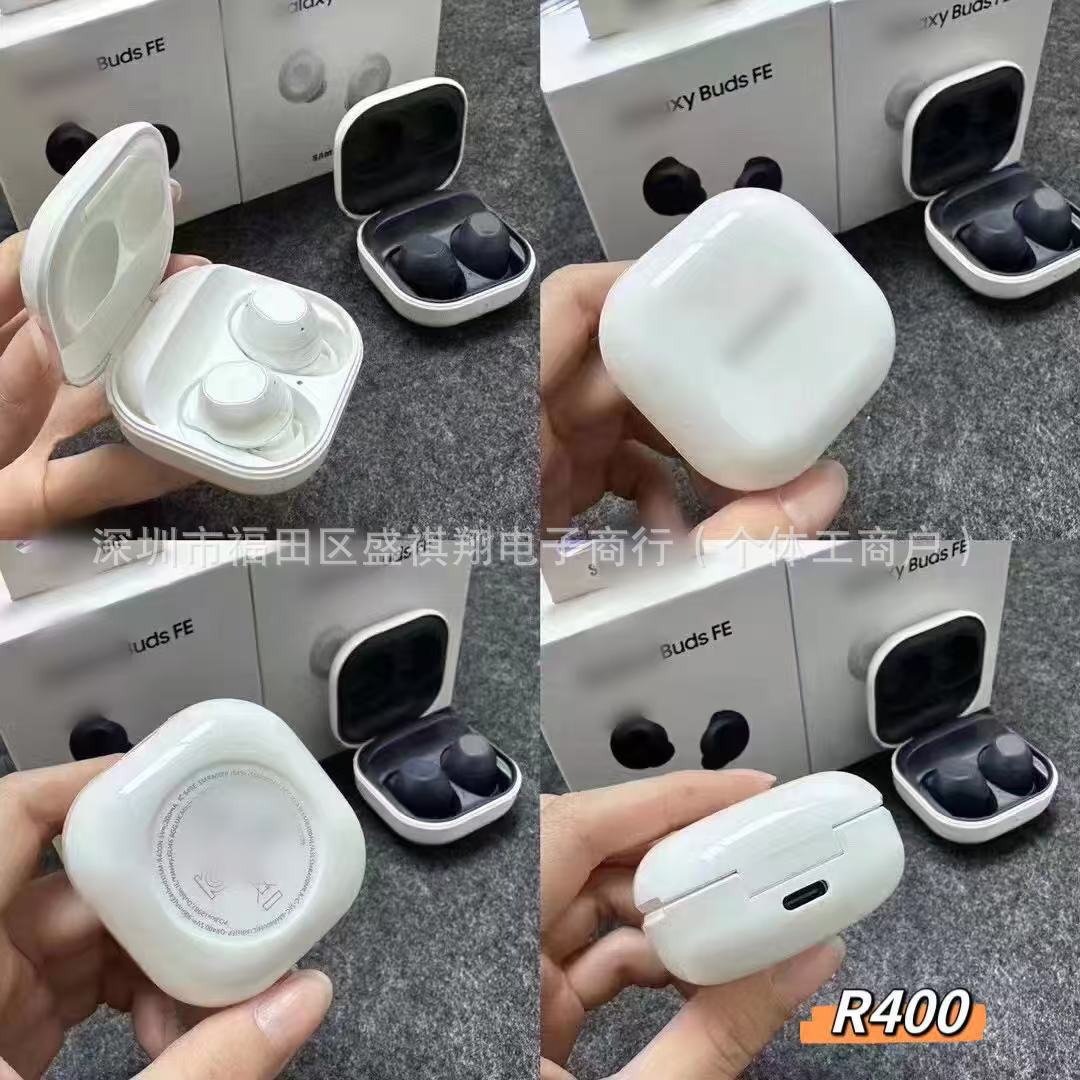 Cross-Border E-Commerce R400 Bluetooth Headset Tws True Wireless Buds Fe Bluetooth Earbuds Hall Switch Wireless Charging