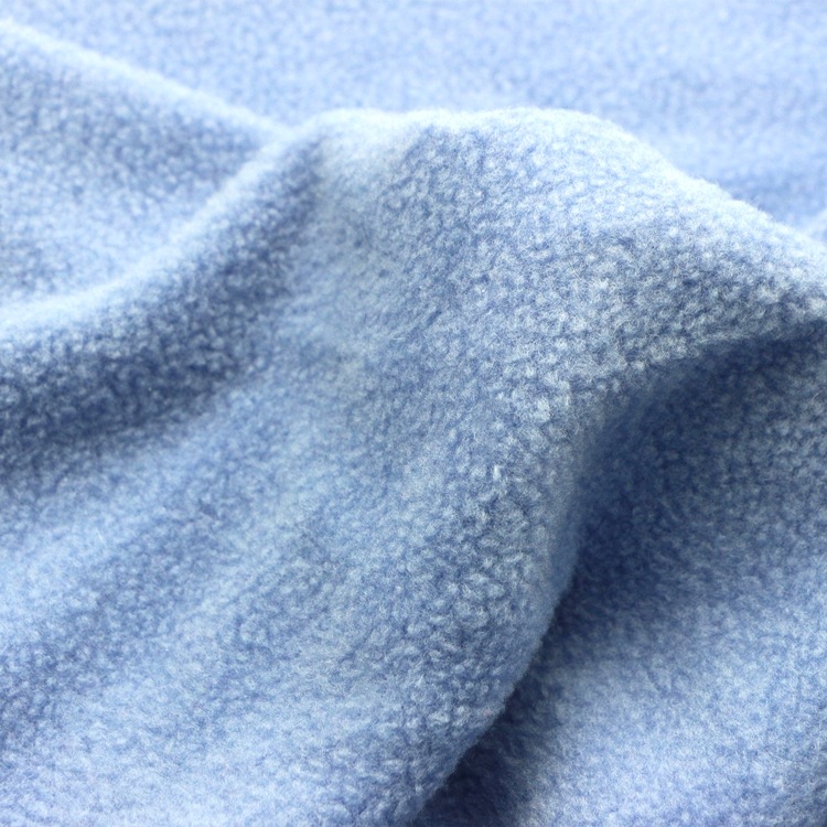 竹纤维吸水摇粒绒布针织面料天竹联盟竹纤维摇力绒单面摇粒绒布料