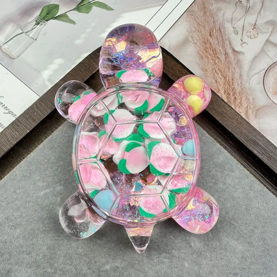 Новая модель зыбучего песка Акрил Киви Фрукты Черепаха Модная новинка