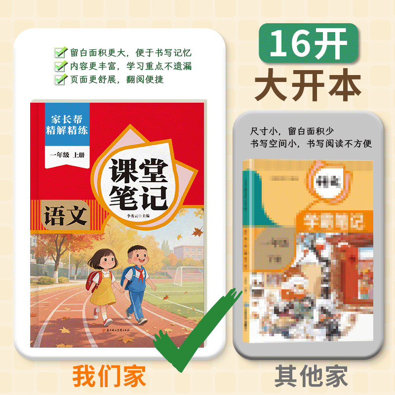教室ノート 小学生 1～6年生 同期教科書 第1巻 2025年秋 新版 中国語 数学 英語 プレビュー|undefined