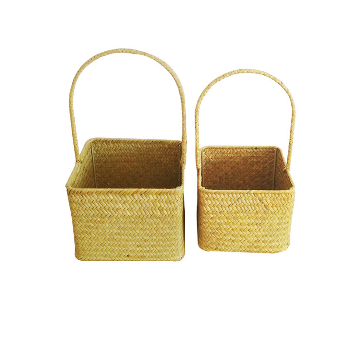 Woven pen, square storage system, set, box, storage basket, DIY