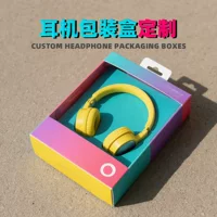 Дунгуаньская упаковочная коробка, цветная коробка для Bluetooth-гарнитуры на заказ, упаковка для печати, белая картонная коробка, упаковочная коробка для цифровых аксессуаров 3C, пустая коробка