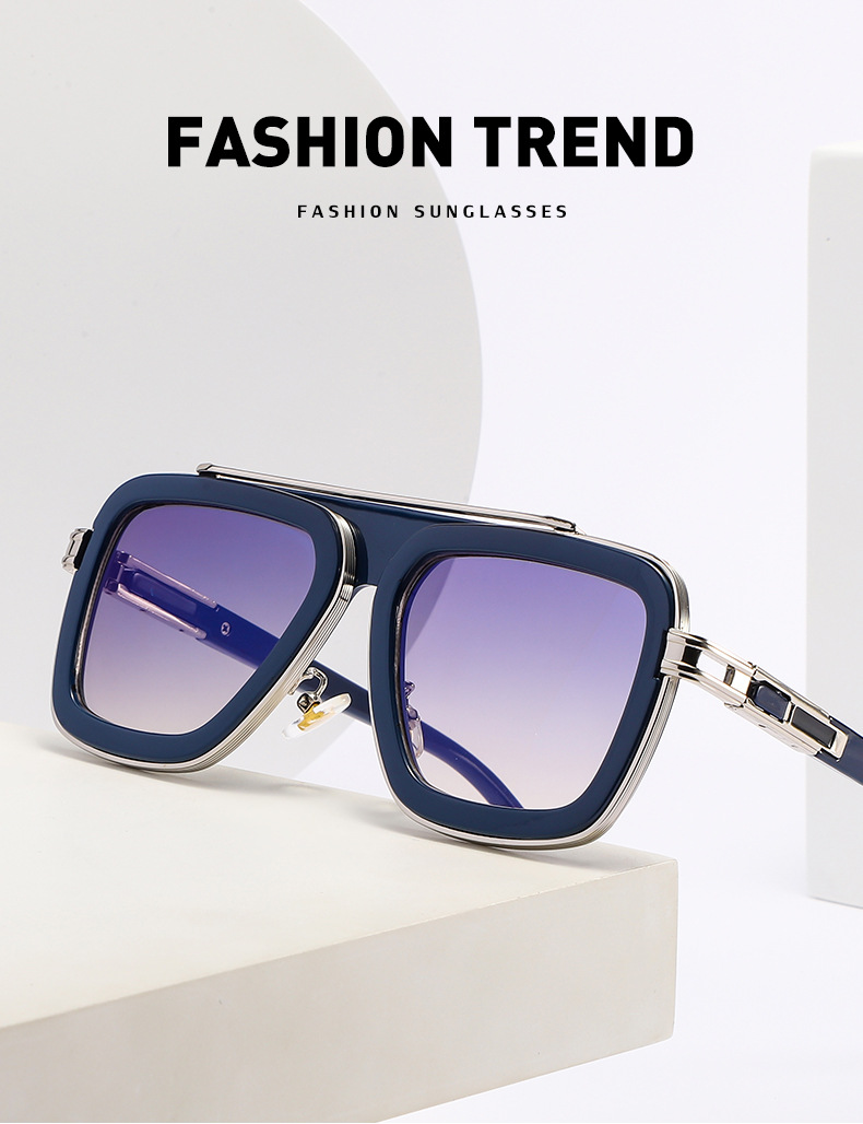 60g Weight Full Frame Glasses Structure Sunglasses Classification PC, UV400 Protection Lens Material Square Glasses Style Travel, Fishing Occasion Solid Color Pattern All Seasons Season Women's Gender Casual, Elegant, Lady Style Grey Color Casual Elegant Lady Solid Color PC UV400 Protection Square Full Frame Men's Sunglasses 12