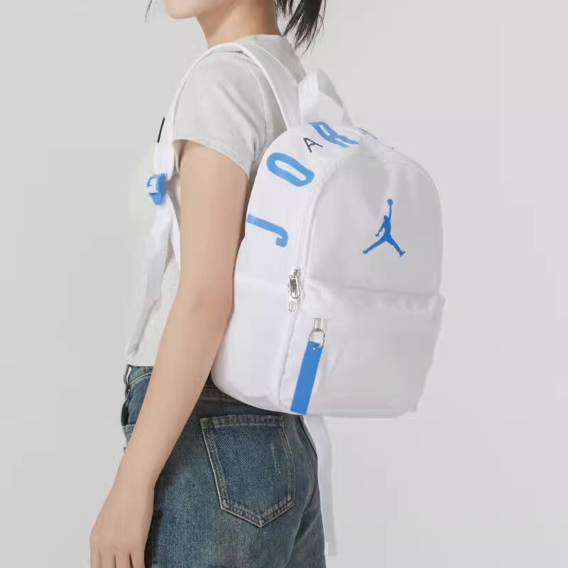 Nike Jordan Storage Backpack Kidsren's School Bag Casual Bag Zipper Pocket Jordan Air Dv5304