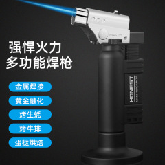 Baison Direct Flame Two-Flame Lighter Outdoor Camping BBQ Fire Starting Gas Stove Ignition Tool Lighter Wholesale