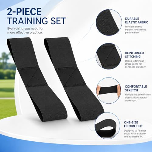 Cross-border golf hand posture elastic training belt, beginner movement assist corrector, swing practice equipment