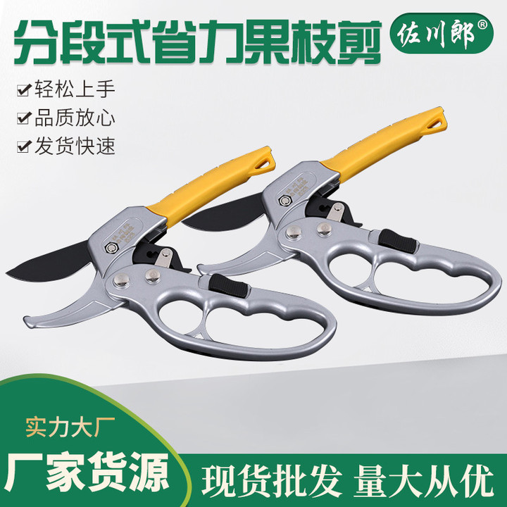 分段式省力果枝剪SK5钢粗枝轻松剪果树园林修枝剪农用园林工具