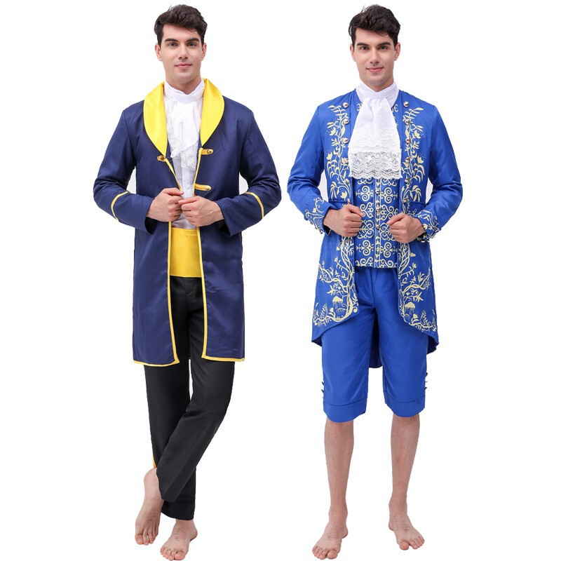 Halloween Beauty and the Beast Cos Beast Prince Costume Performance Outfit Festival Dress Prince Cos Costume Halloween Beauty and the Beast Cos Beast Prince Costume Performance Outfit Festival Dress Prince Cos Costume