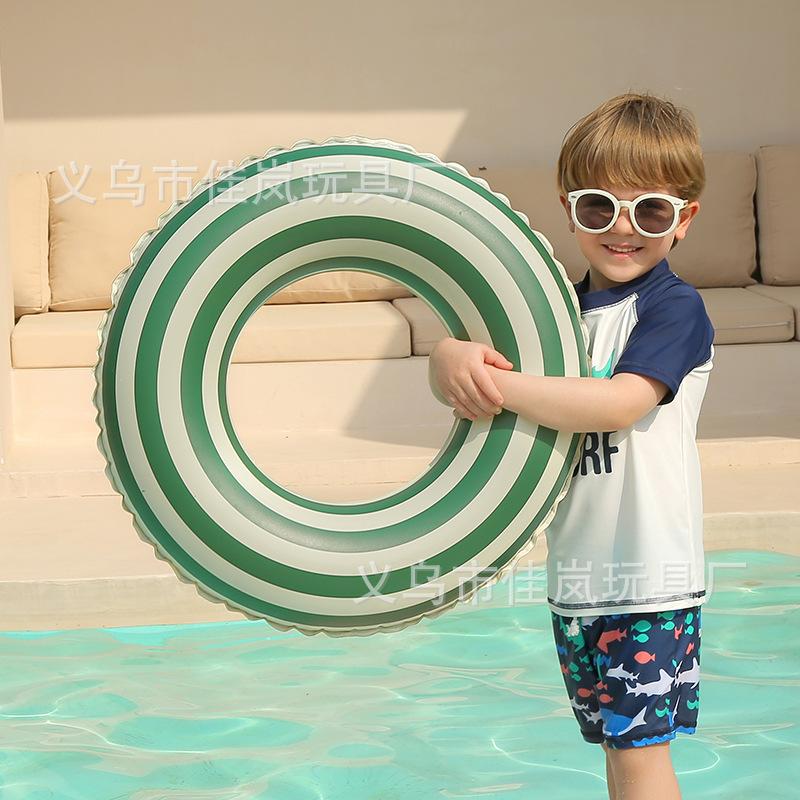 Retro inflatable swimming ring