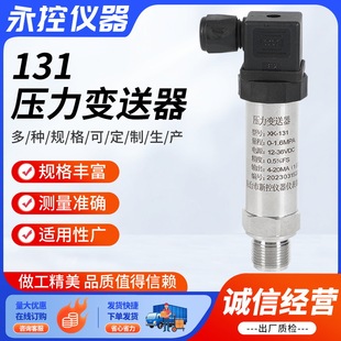 131 Pressure Transmitter Supply Compact Temperature Resistant Pressure Diffusion Silicone Pressure Transmitter Pressure Sensor