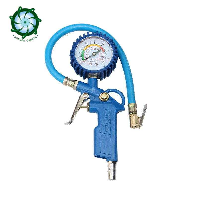 车胎胎压表高精度汽车胎压监测器带充气胎压计机械指针放气加气枪