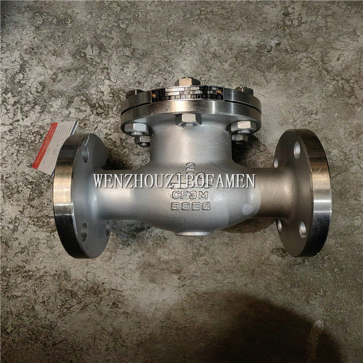 高压旋启式不锈钢止回阀 H44W-40P H44W-40R H44W-40RL 单向阀