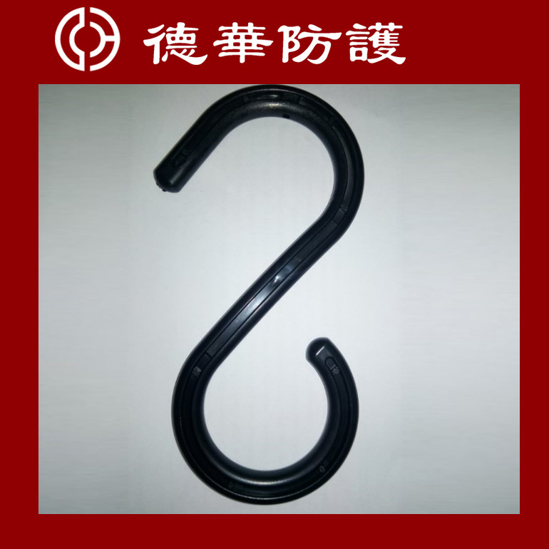 电缆挂勾架子管S钩矿用工地脚手架绝缘挂钩临电勾子特大电线S钩子