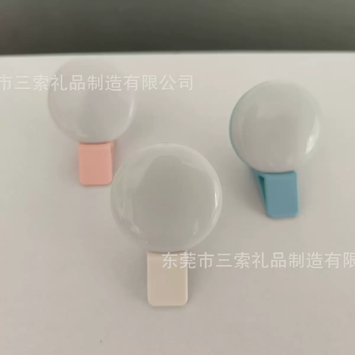 便携迷你小Q补光灯 彩色自拍直播拍照美颜灯  可印logo补光美颜