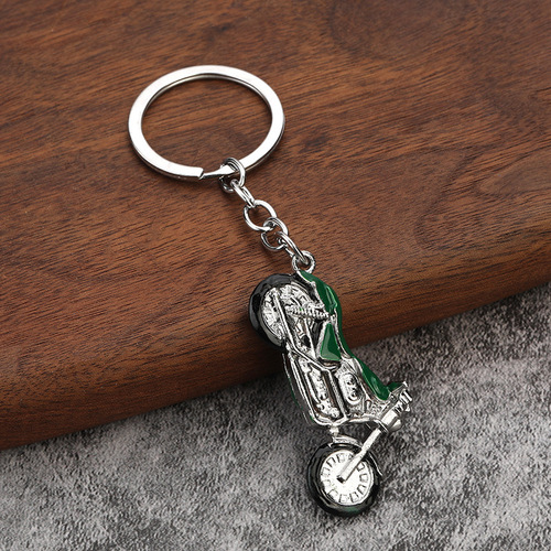 Metal personalized motorcycle keychain creative model key ring Harley Davidson motorcycle craft keychain