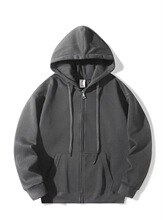 P 44293 Autumn Trend Men Women Hooded Zip Up �＾�����Bñ�_