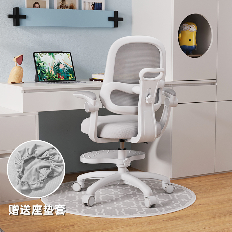 Children's Learning Chair for Primary School Students, Adjustable Seat for Correcting Sitting Posture, Suitable for Prolonged Sitting, Writing and Homework, Can Be Raised and Lowered, Spine Protection