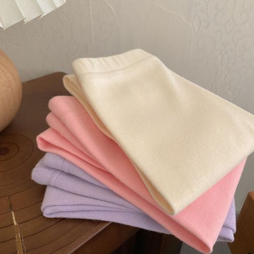 Autumn and winter girls' leggings, pure cotton, versatile pants for children and babies, Korean style anti-mosquito trousers, printed trendy one-piece drop shipping