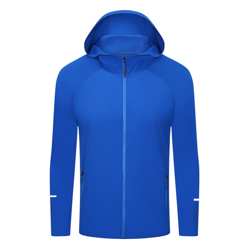 Ветровка для бега на открытом воздухе, Мужская и Женская легкая дышащая быстросохнущая спортивная куртка, тренировочная одежда, ветрозащитная толстовка с капюшоном на молнии с длинными рукавами