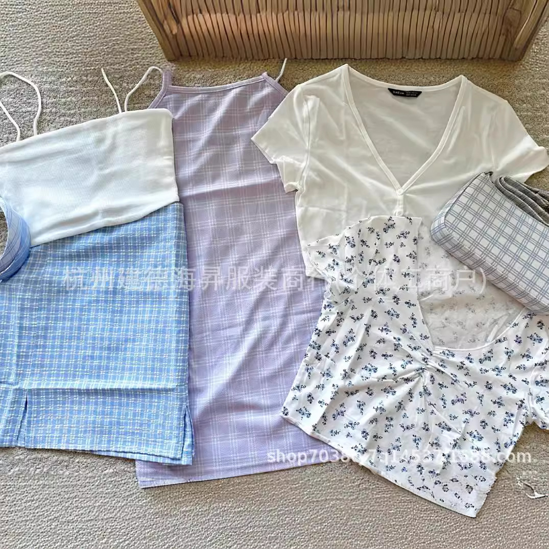 Comercio exterior shein chaqueta miscelánea china, Europa y Estados Unidos ropa de mujer transfronteriza chaqueta de manga corta Amazon Xyin precio de fábrica
