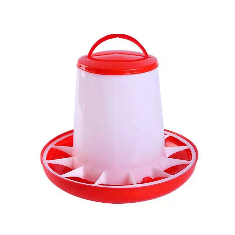 Barril de pollo, barril de pollo de plástico, alimentación automática y engrosamiento, tanque de alimentación, tanque de alimentación, suministros de pollo