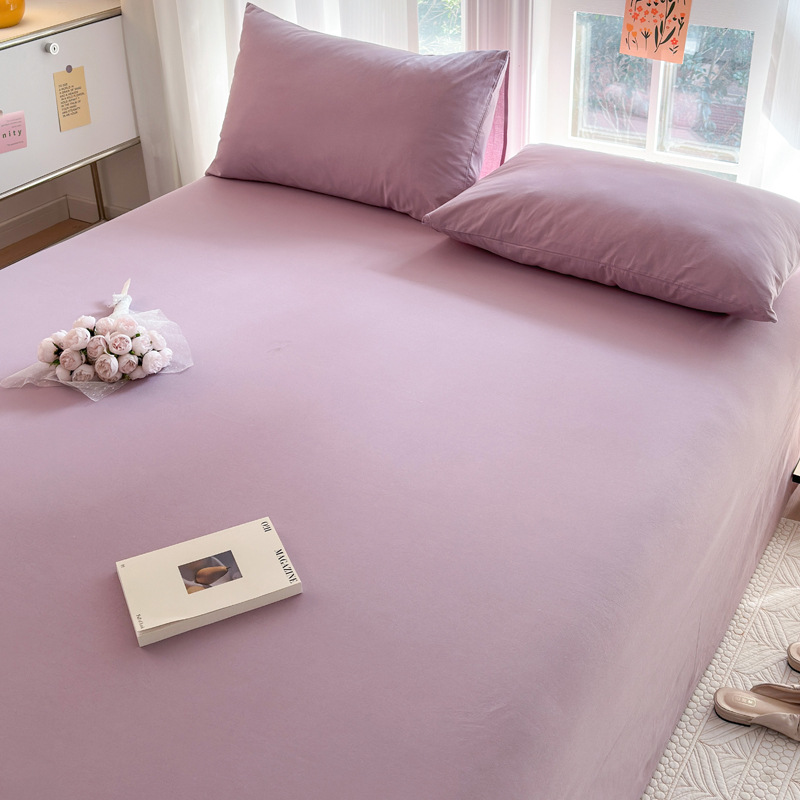 Algodón lavado de algodón púrpura claro Clase A