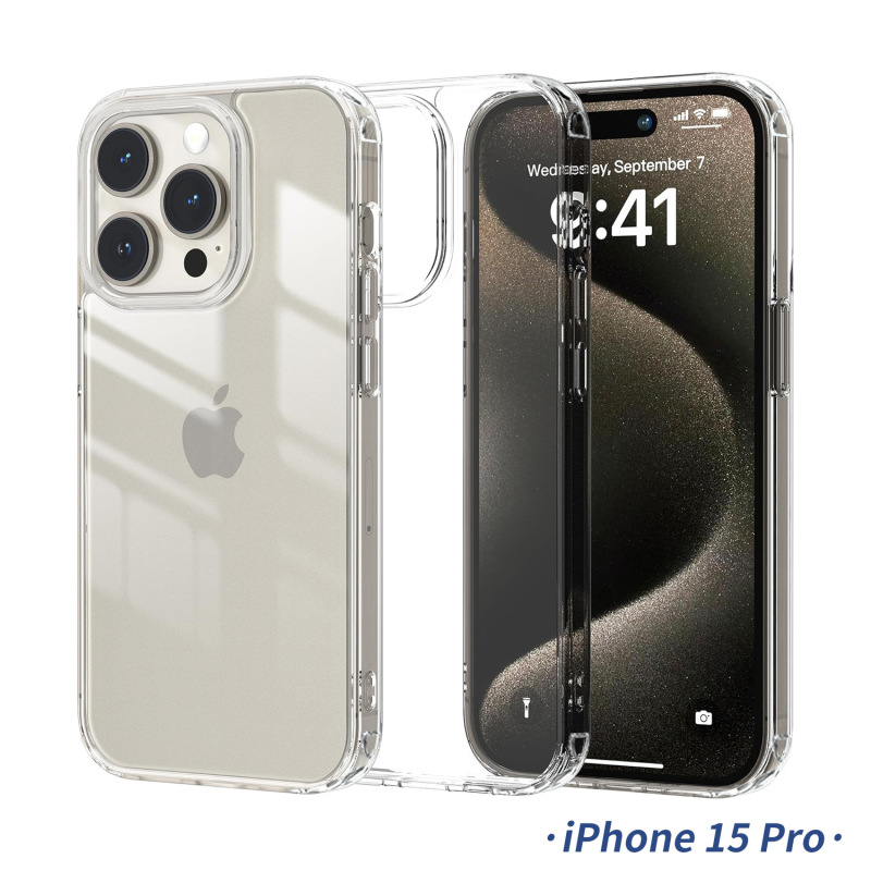 自带拍照按键适用苹果17promax手机壳新款iphone16pro透明保护套|undefined