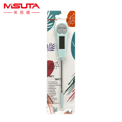 Misuta Digital Water Thermometer Baby Bottle Thermometer Thermometer Food Thermometer Stainless Steel Probe
