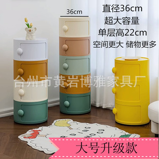 Small Apartment Household Bedside Table Simple Nordic Living Room Sofa Side Cabinet Nordic Internet Celebrity ins Storage Cabinet for Storage