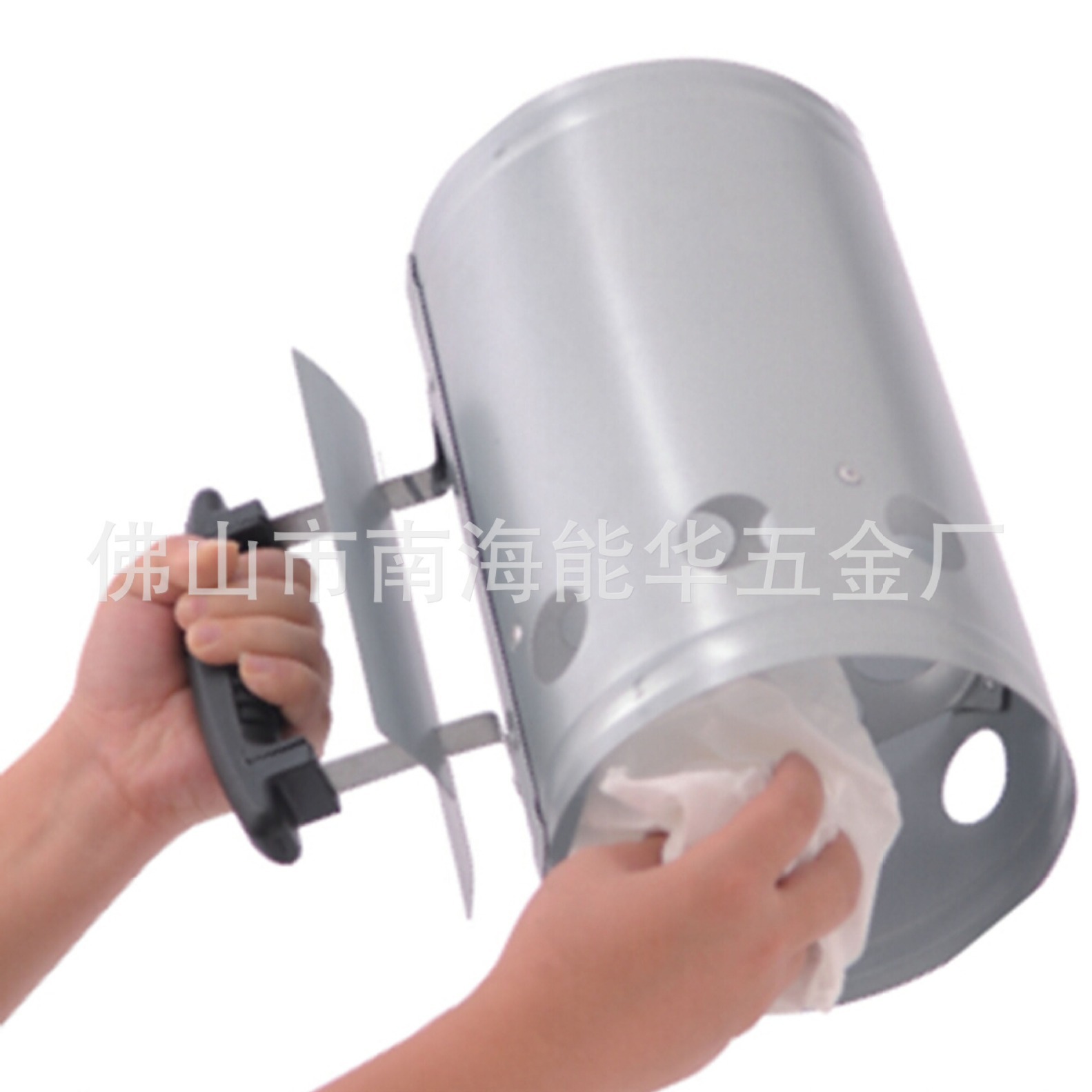 Placa galvanizada barril de carbono resistente a altas temperaturas boca oblicua barril de carbono de acero inoxidable punto Dispositivo de carbono de carbón de barbacoa barril de carbón de encendido al por mayor