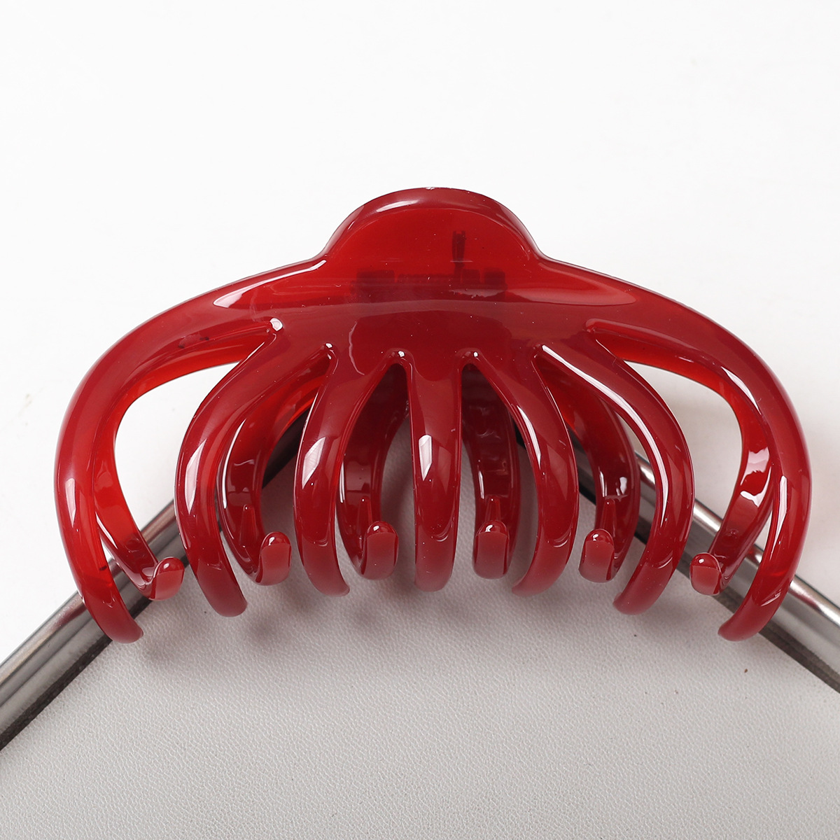 Capacidad de cabello de PC clip de cabello para mujeres clip de cabello retrógrado francés retrógrado clip de cabello de tiburón clip de red rojo 2025 nuevo