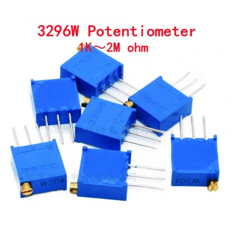 3296W-103 203 503 10K верхний регулируемый многокруговой регулируемый потенциометр 1K2K50K100K500K1M
