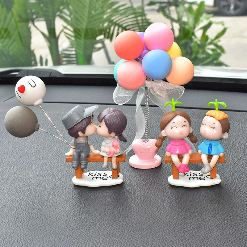 Автомобильный прибор Power Swing внутри автомобиля пара"кבאbebe Cartoon Swing Couple Creative Office Table Factory