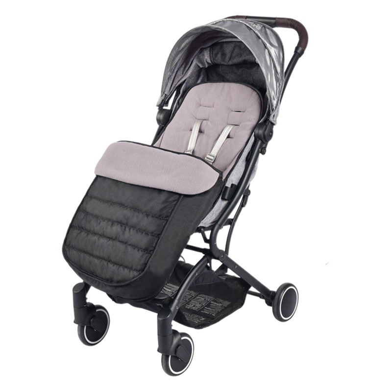 Saco de dormir para cochecito de bebé, cubierta cálida para pies, protector contra el viento grueso, protector contra el viento, almohadilla de algodón, cojín de invierno